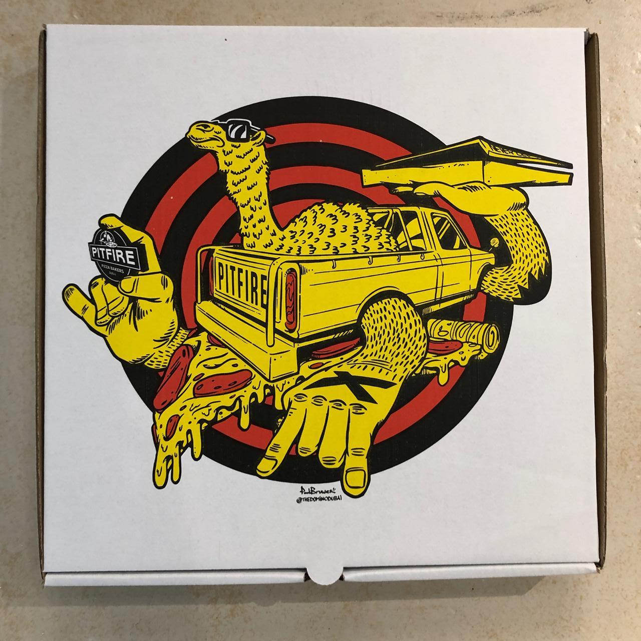 Pizza Boxes & Awesome Art - Food Sheikh